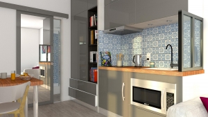 STEELWOOD | Container maritime aménagé en maison | Intérieur