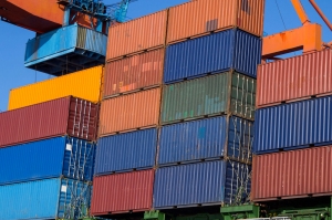 Stockage containers maritimes