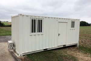 Conteneur de chantier | Aménagement conteneur 20 pieds | Base de vie