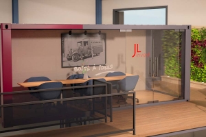 Conteneur bureau | Projet CONTAINERLAND à CIVRIEUX