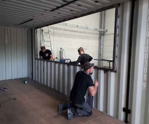 Fabrication d'un conteneur SNACK'CUBE