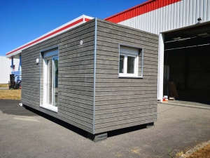 Conteneur studio STEELWOOD prêt pour la livraison