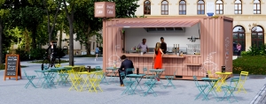 SNACK'CUBE, le conteneur restaurant by CONTAINERLAND