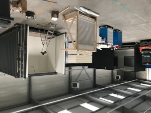 Aménagement de containers maritimes