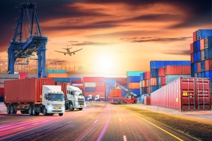 Logistique import export conteneurs maritimes