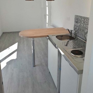 Container studio STEELWOOD | Espace cuisine
