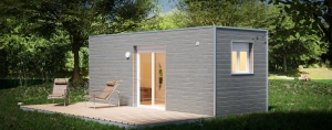 Container aménagé STEELWOOD | Clé en main