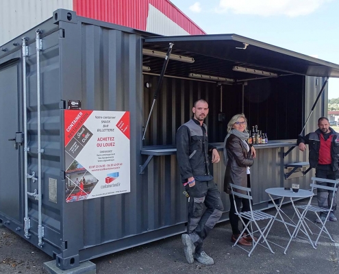 Achat ou location de container maritime aménagé